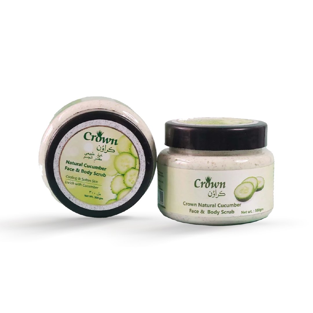 Crown Natural Cucumber Scrub
