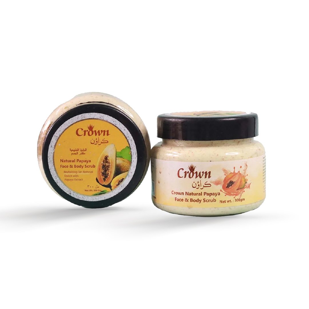 Crown Natural Papaya Scrub