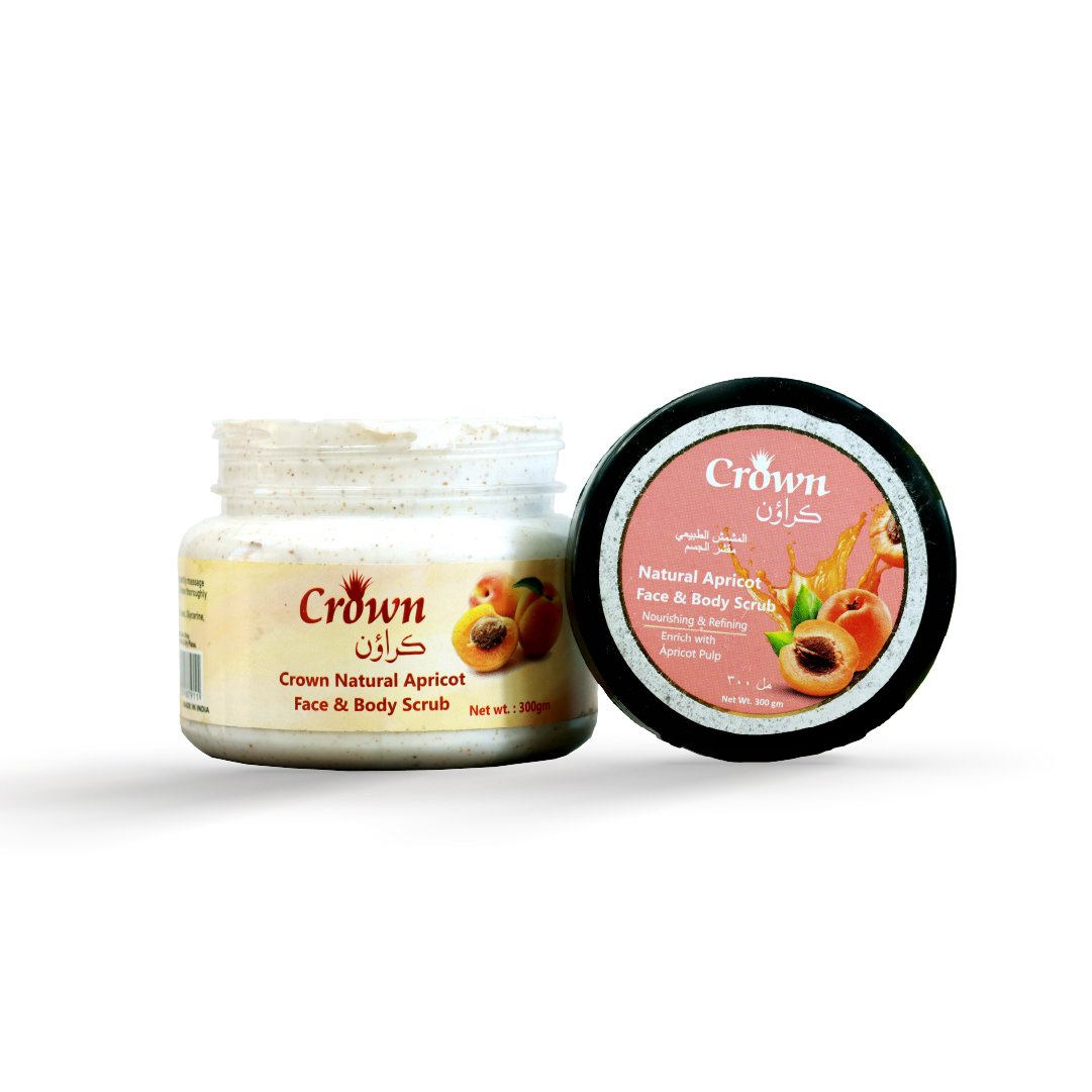 Crown Natural Apricot Scrub
