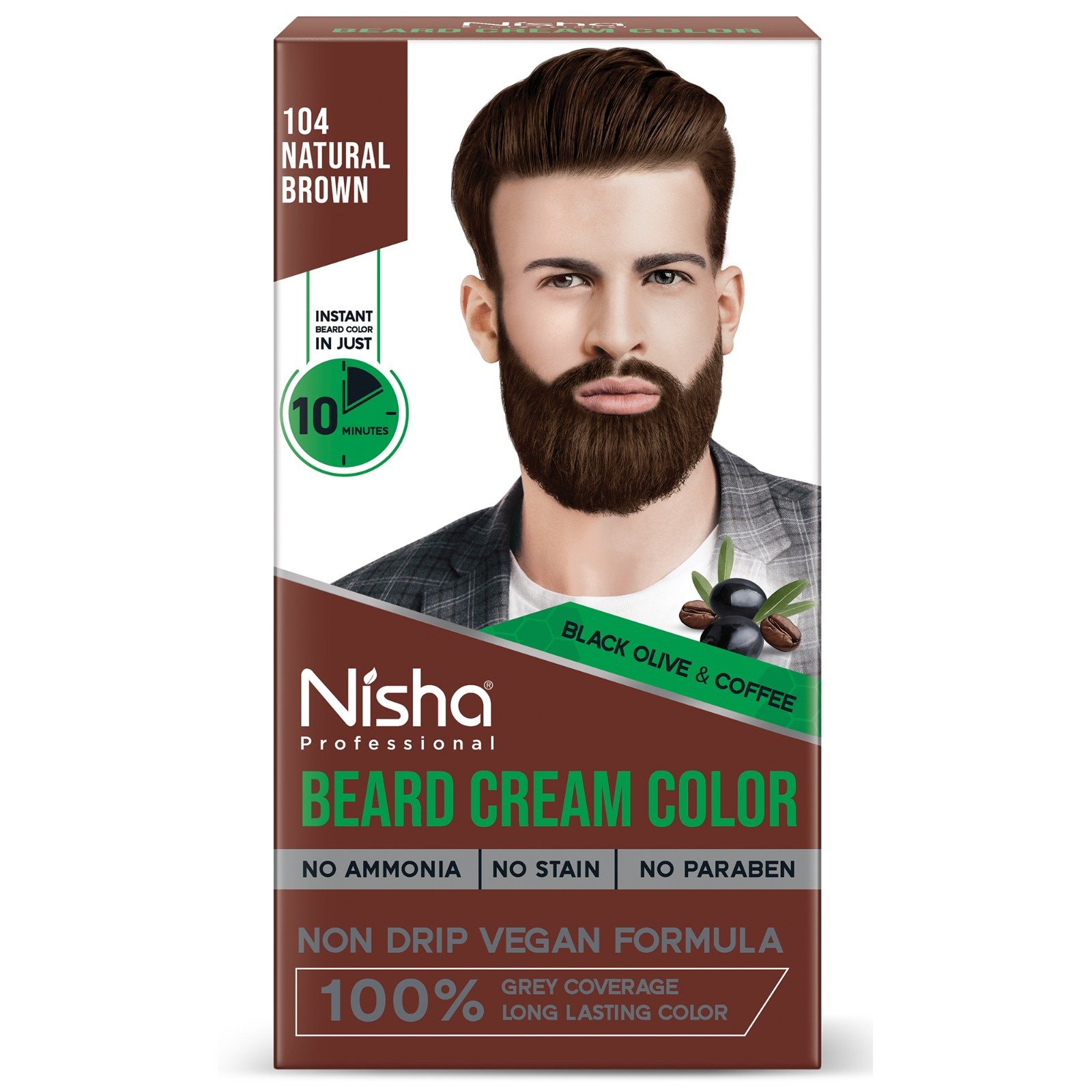 Nisha Beard Cream Color