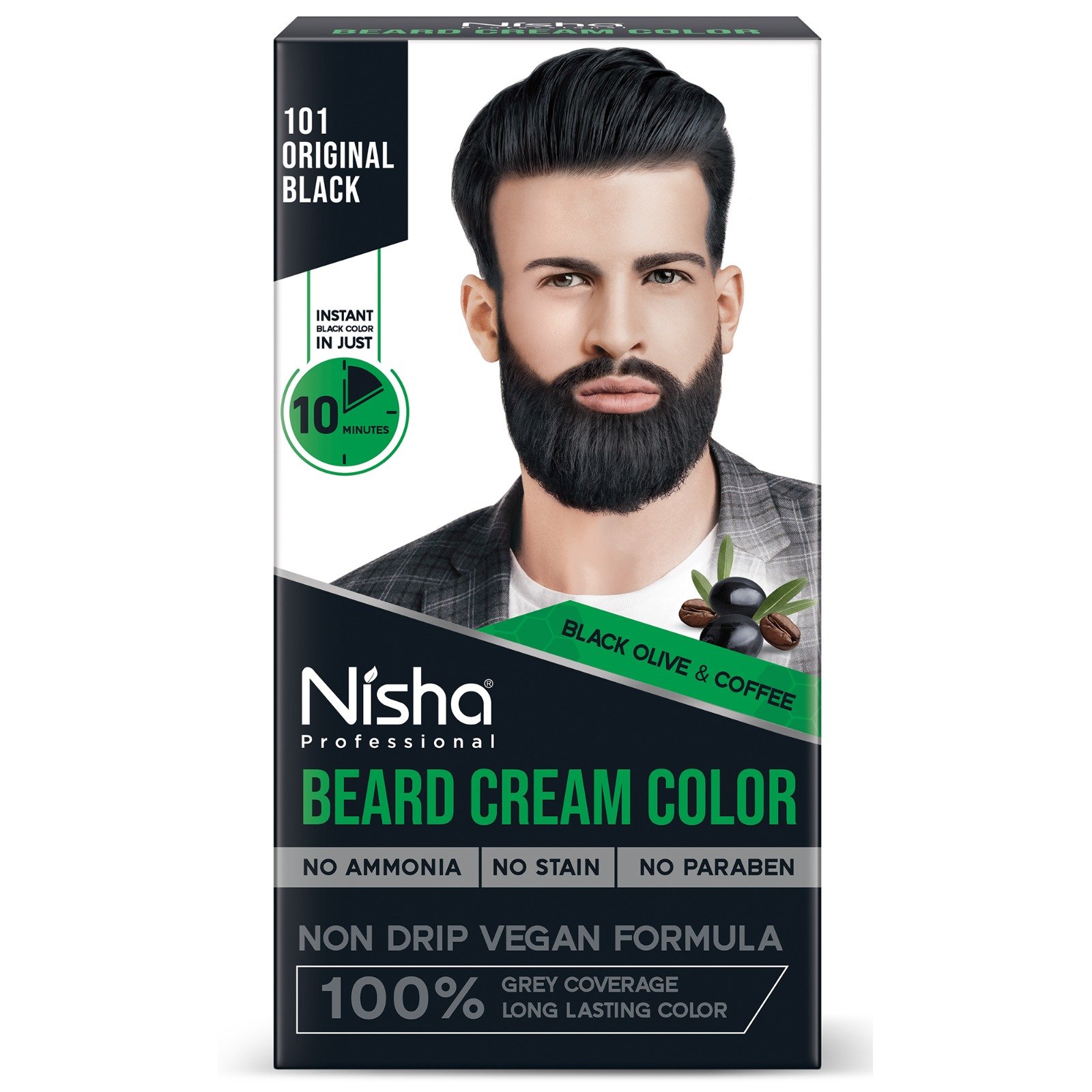 Nisha Beard Cream Color