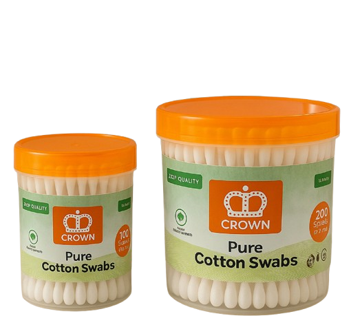 CROWN Cotton Swabs