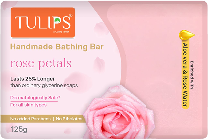 Tulips Handmade Bathing Bar