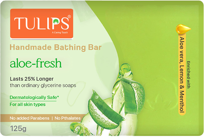 Tulips Handmade Bathing Bar