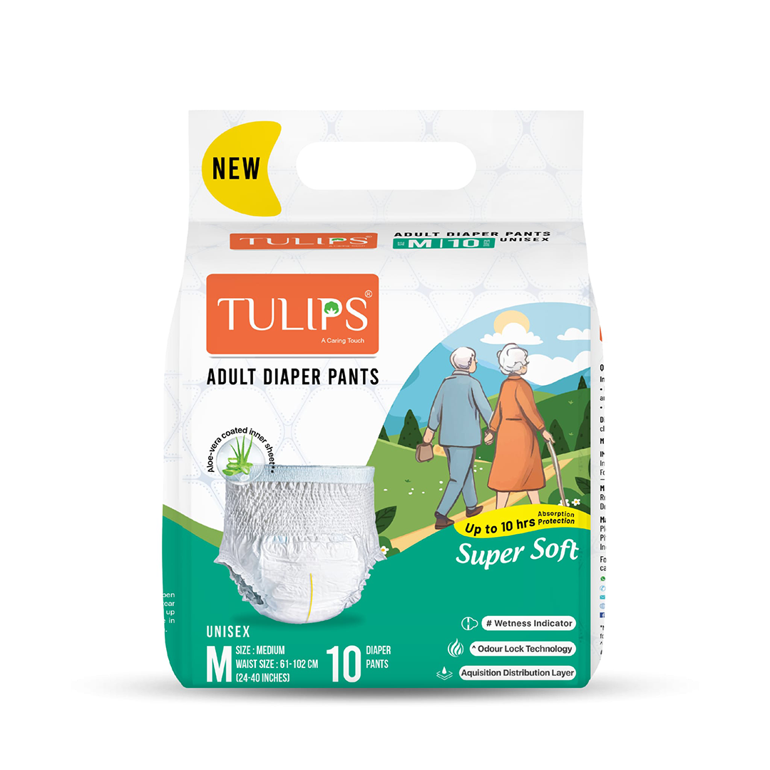 Tulips Adult Diaper Pants