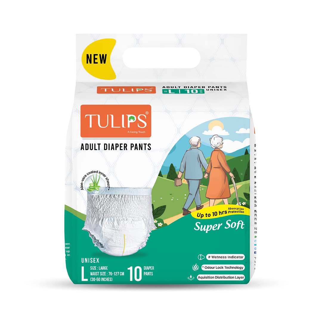 Tulips Adult Diaper Pants