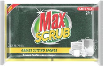 Max Scrub Sponge – Grease Cutting Sponge