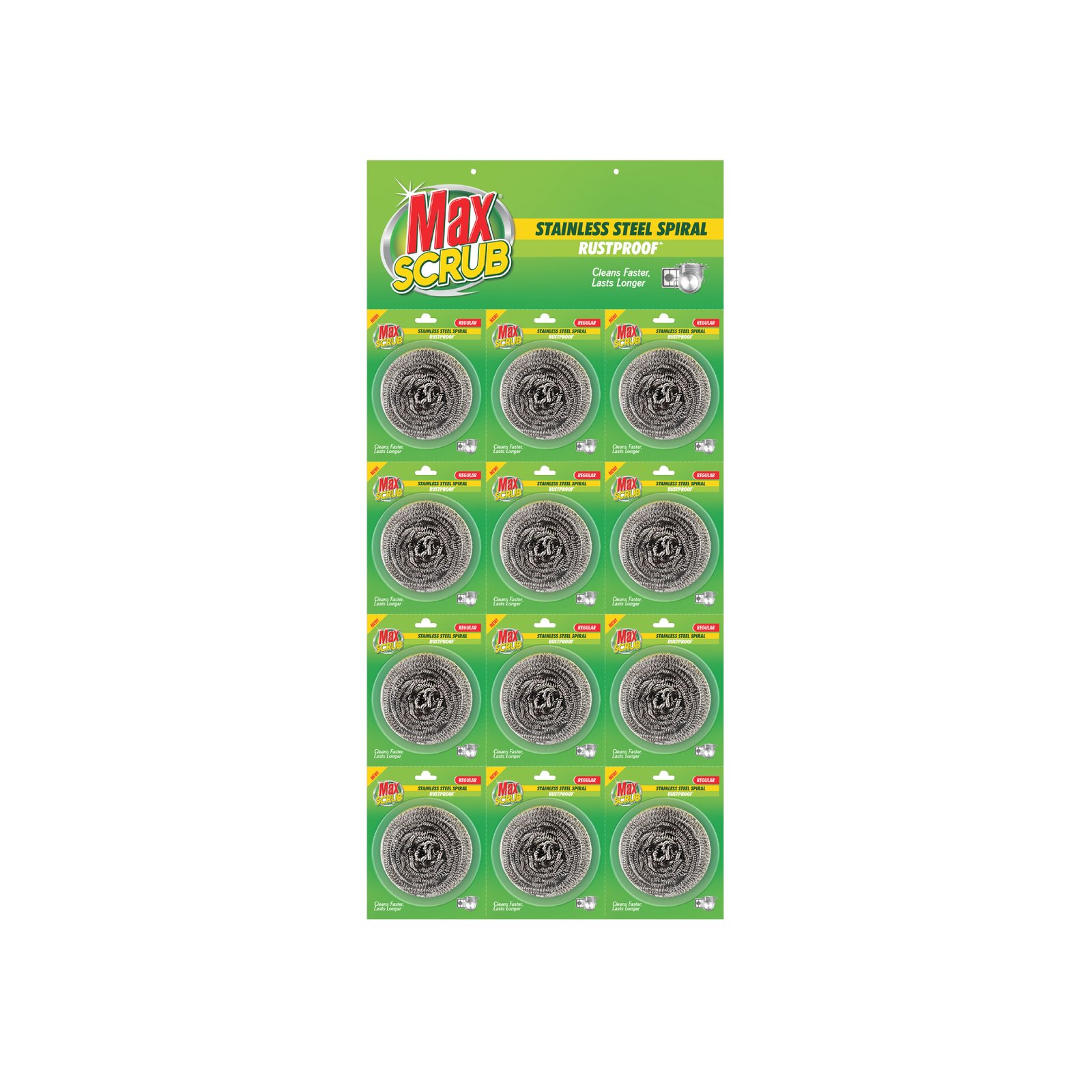 Max Scrub Stainless Steel – Spiral Scrubbers