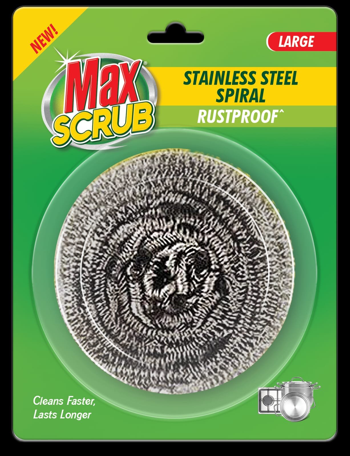 Max Scrub Stainless Steel – Spiral Scrubbers