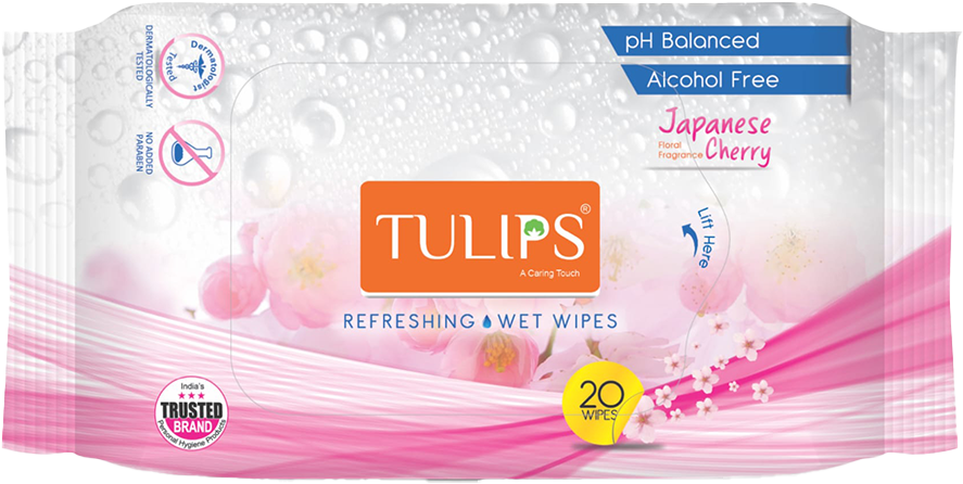 Tulips Wet Wipes