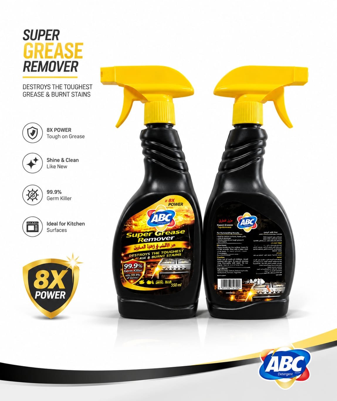 ABC Super Grease Remover